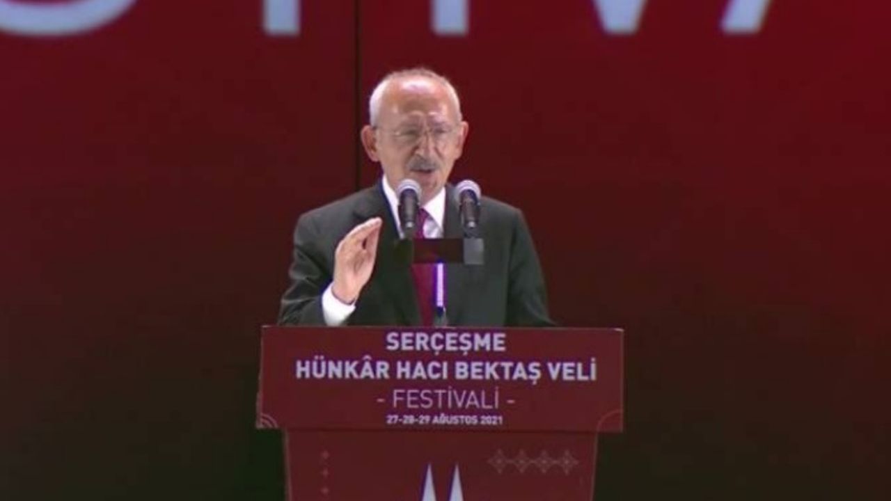 Kemal Kılıçdaroğlu, Hacı Bektaş-ı Veli etkinliğinde konuştu