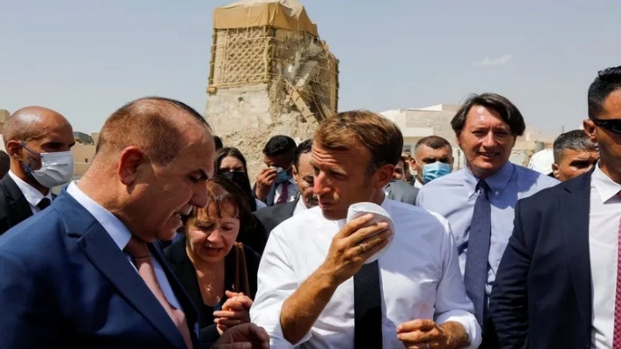 Macron Erbil'de IŞİD'in öldürdüğü peşmergenin ailesini ziyaret edecek