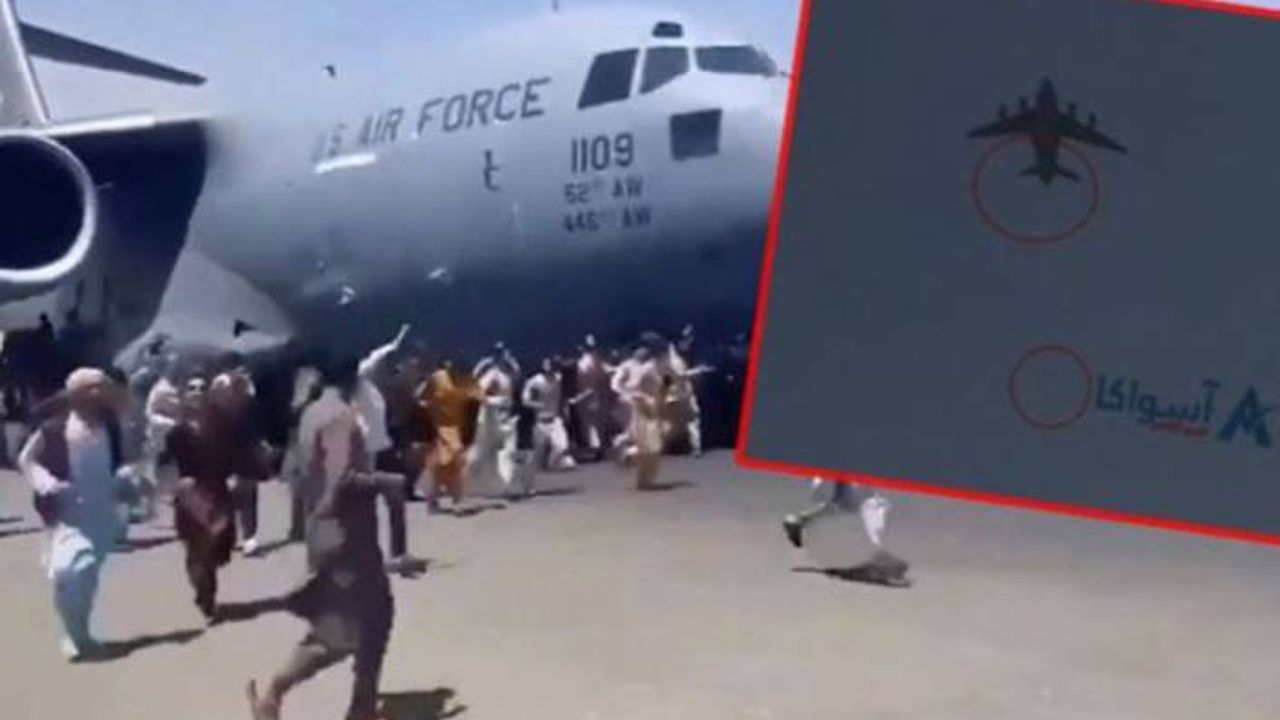 Uçaktan düşerek hayatını kaybeden Afganları tişört baskısı yaptılar