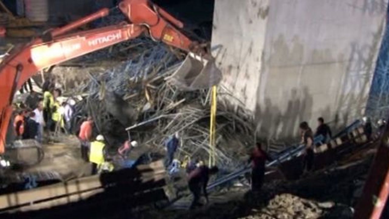 3. köprü inşaatında göçük: 3 işçi öldü!