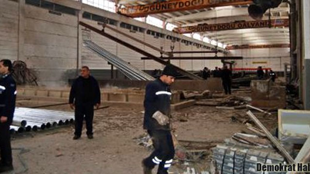 'Antep'teki fabrikada Suriyeli kaçak işçiler vardı'