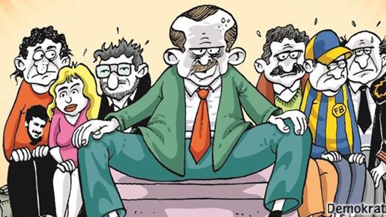 'Bacaklarını topla' ve Erdoğan LeMan'ın kapağında 