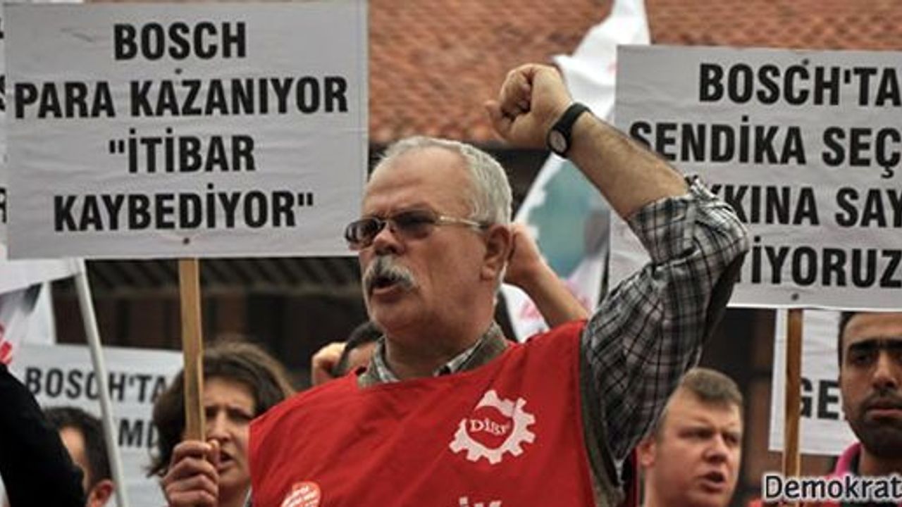 Bosch işçileri İstanbul'da çadır kuracak