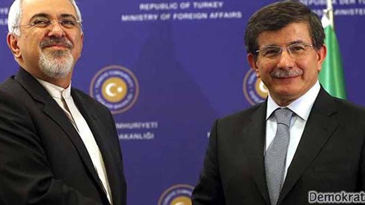 Davutoğlu, İran Dışişleri Bakanı'yla görüştü