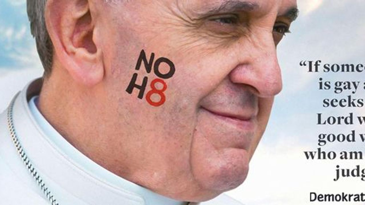 Eşcinseller, Papa'yı seçti