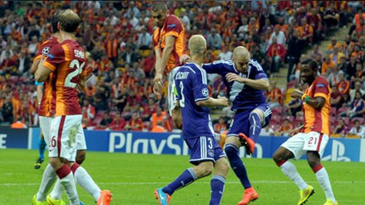 Galatasaray: 1 Anderlecht: 1