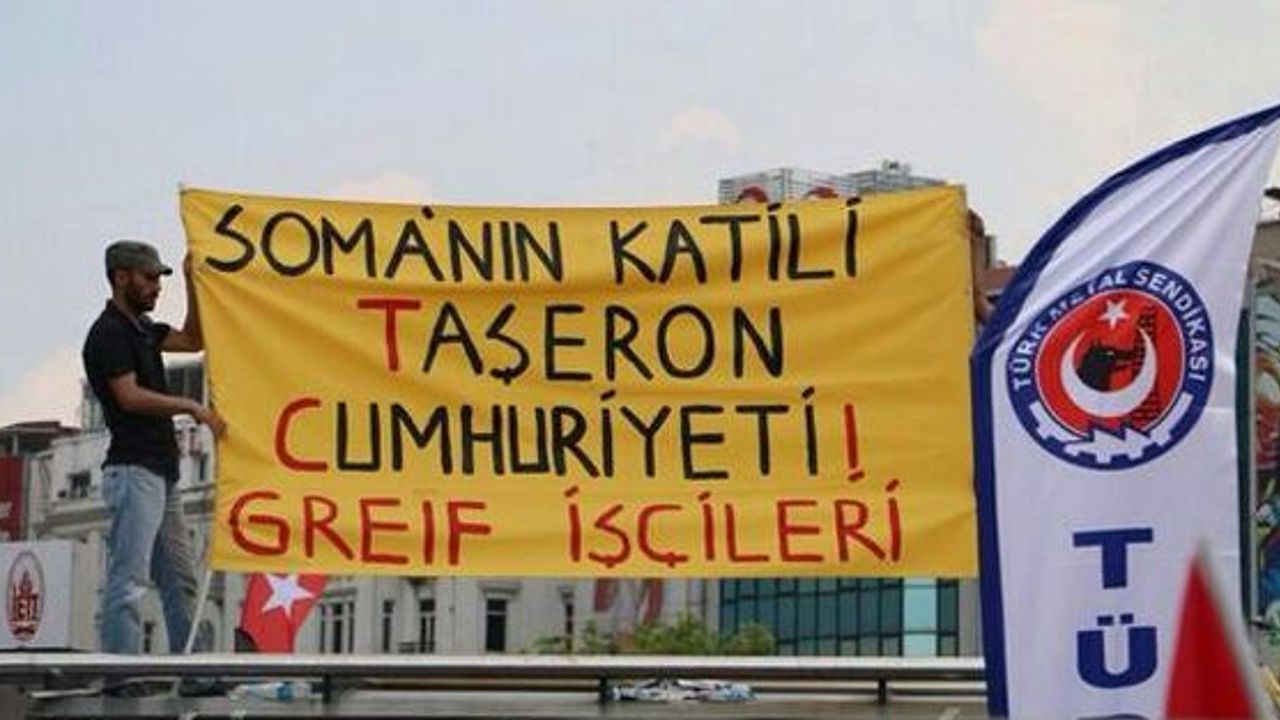 Kadıköy'de Soma mitingi
