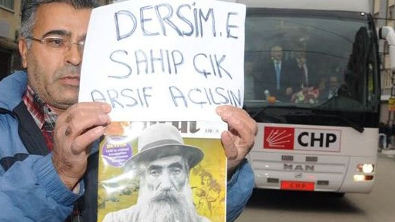 Kılıçdaroğlu’na Dersim protestosu