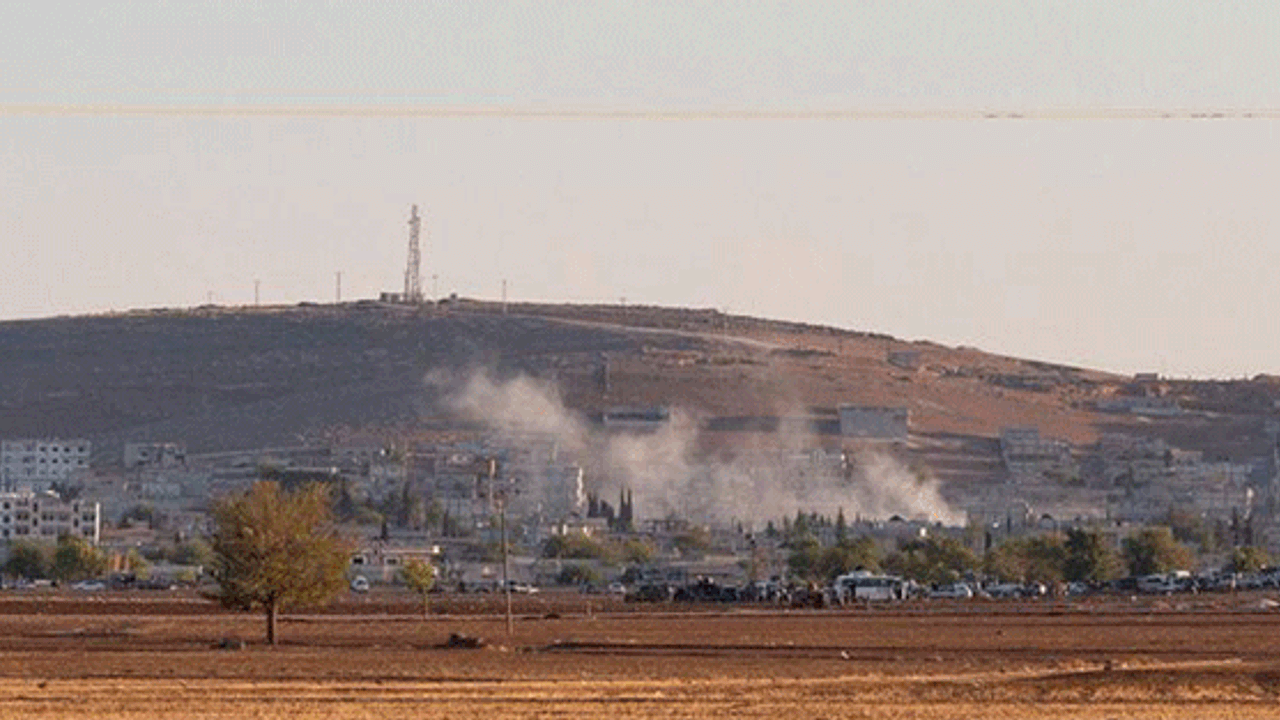 Kobani'de IŞİD hedeflerine hava saldırısı