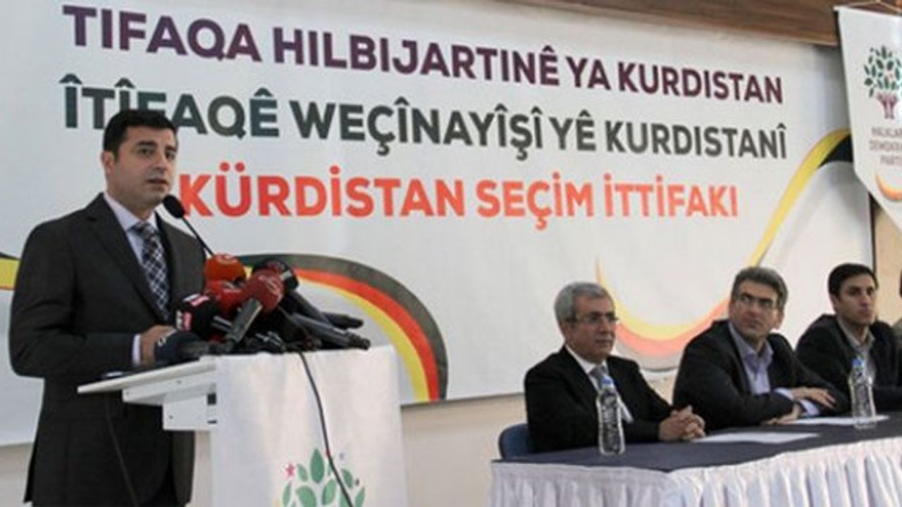 'Kürdistan seçim ittifakı' kuruldu