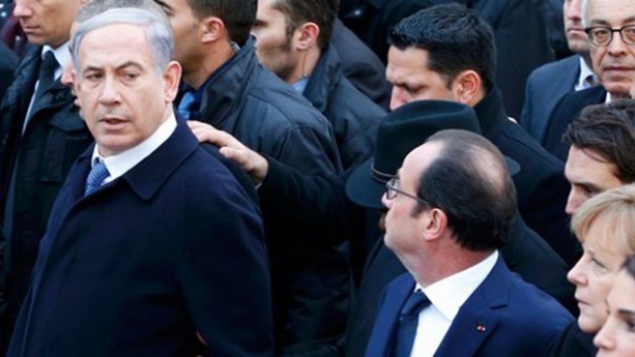 Netanyahu'dan 'Hangi yüzle Paris'e gitti' diyen Erdoğan'a yanıt