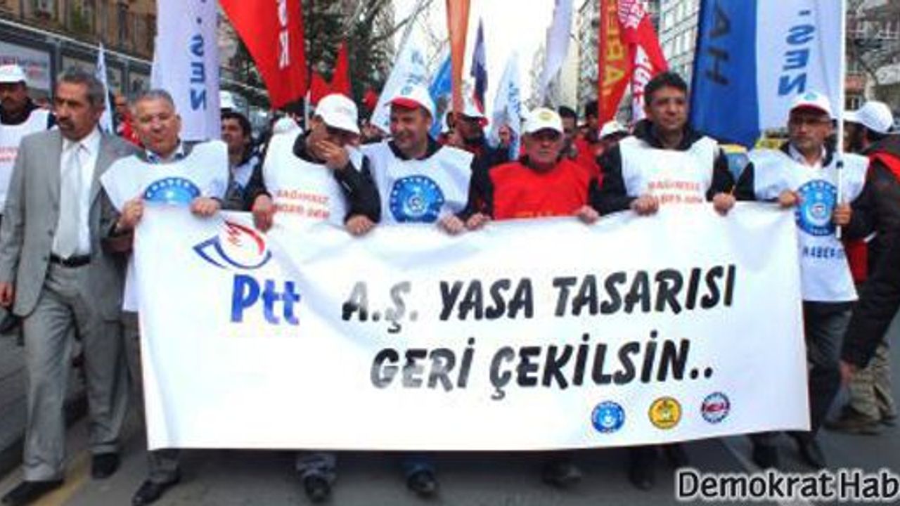 PTT çalışanlarının grevi Meclis'e geri adım attırdı