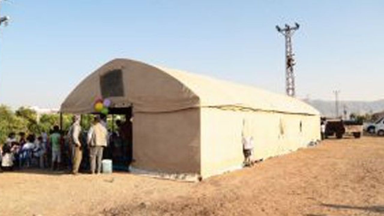 Silopi'de IŞİD katliamlarına karşı 'direniş çadırı' kuruldu
