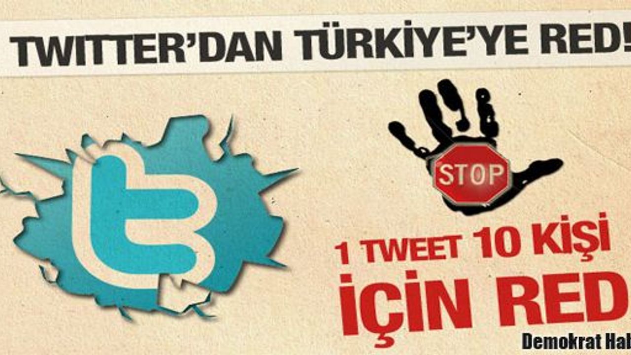 Twitter'dan Türkiye’nin sansür talebine red!