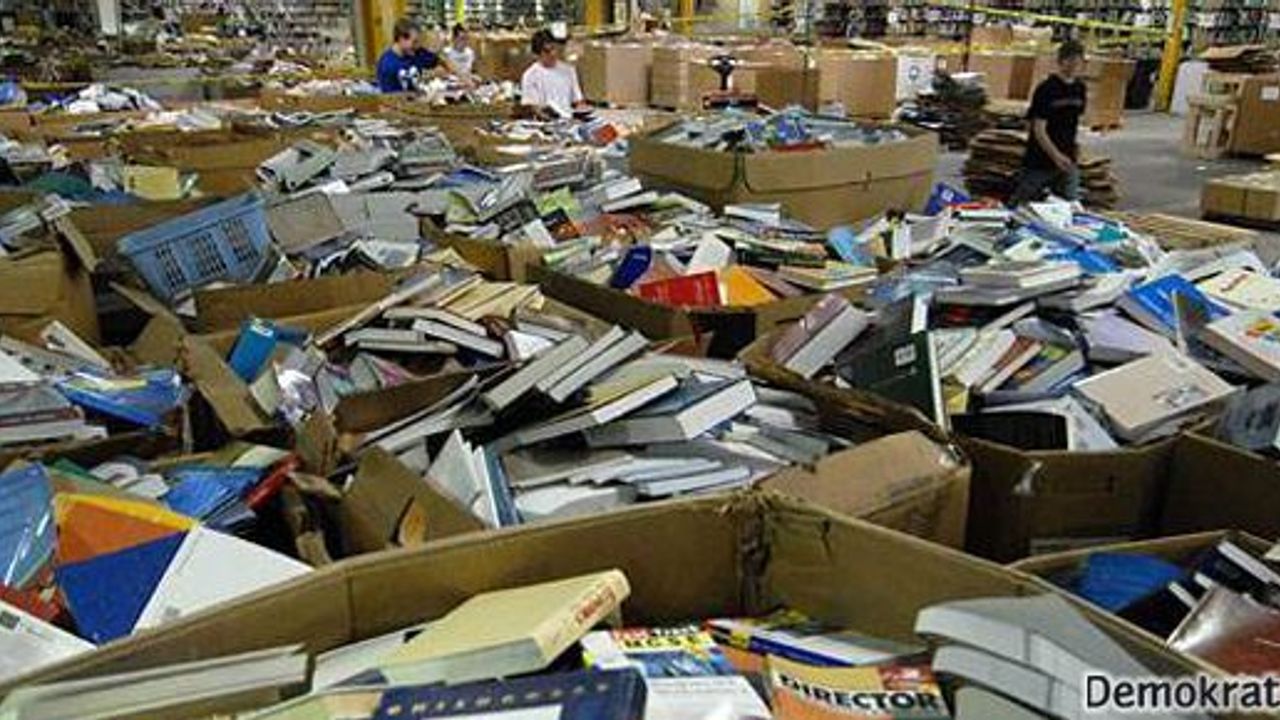  YKY'den çöpe atılan kitaplarla ilgili açıklama