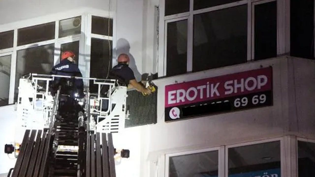 Bolu'da erotik shop öğlen açıldı akşam mühürlendi