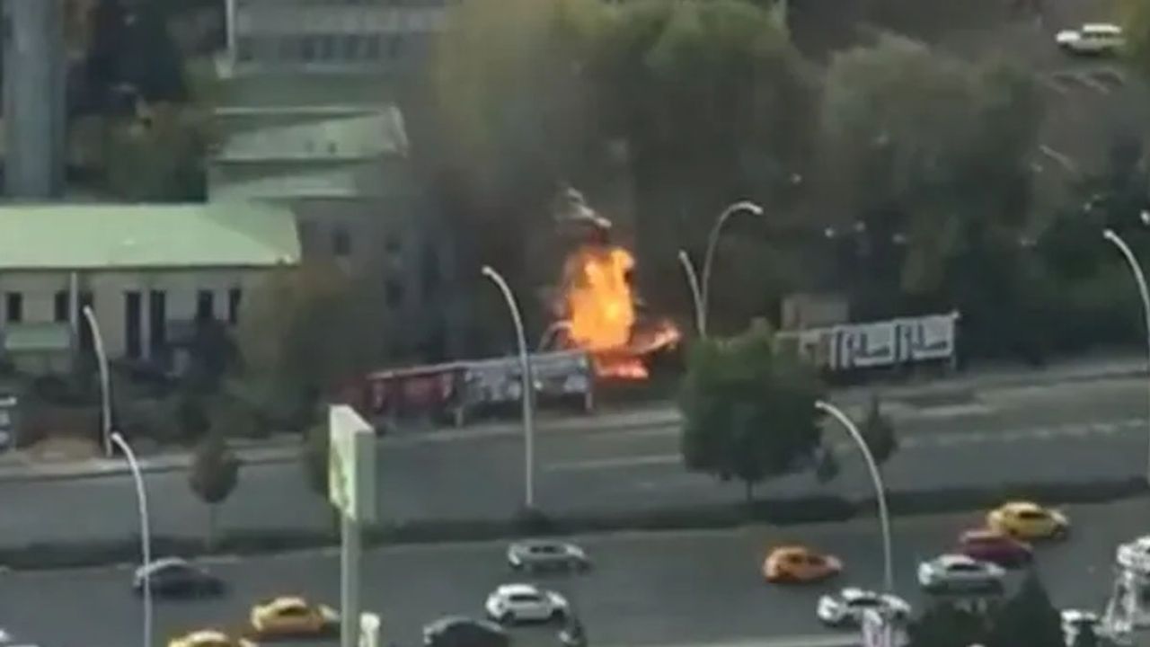 Ankara'da MTA Kampüsü yakınında patlama
