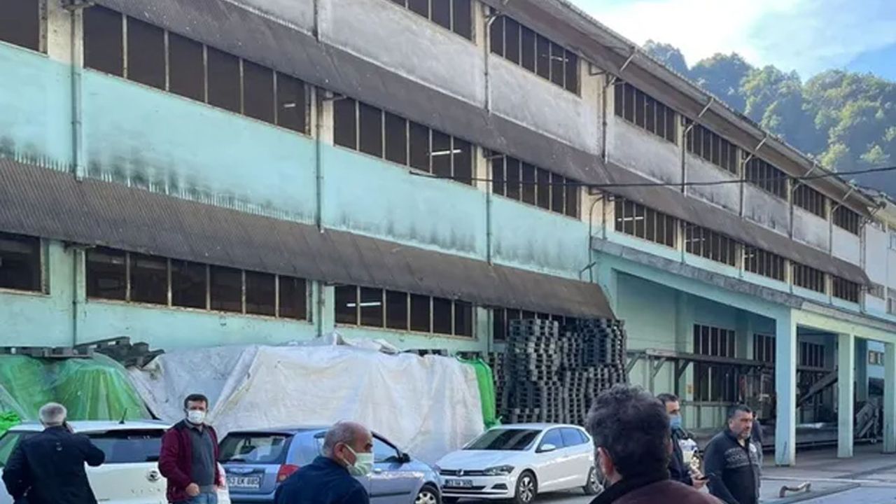 ÇAYKUR fabrikasında patlama: 1 işçi öldü, 1 işçi yaralandı
