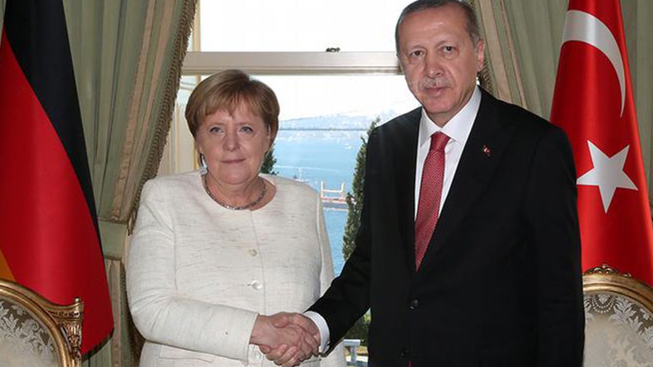 Merkel'den Türkiye'ye veda ziyareti