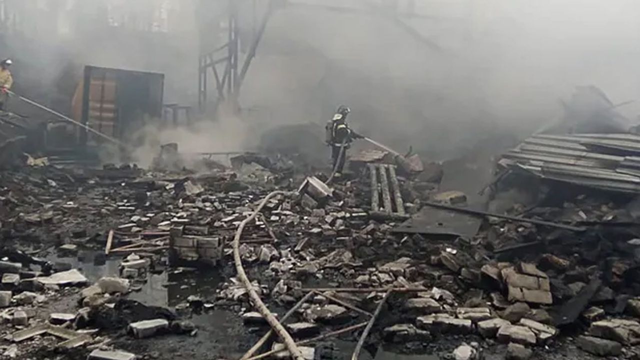 Rusya'da patlayıcı fabrikasında patlama: 16 kişi hayatını kaybetti