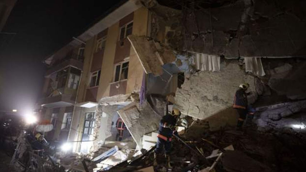 Ankara Keçiören'de binada patlama: 2 ölü, 4 yaralı