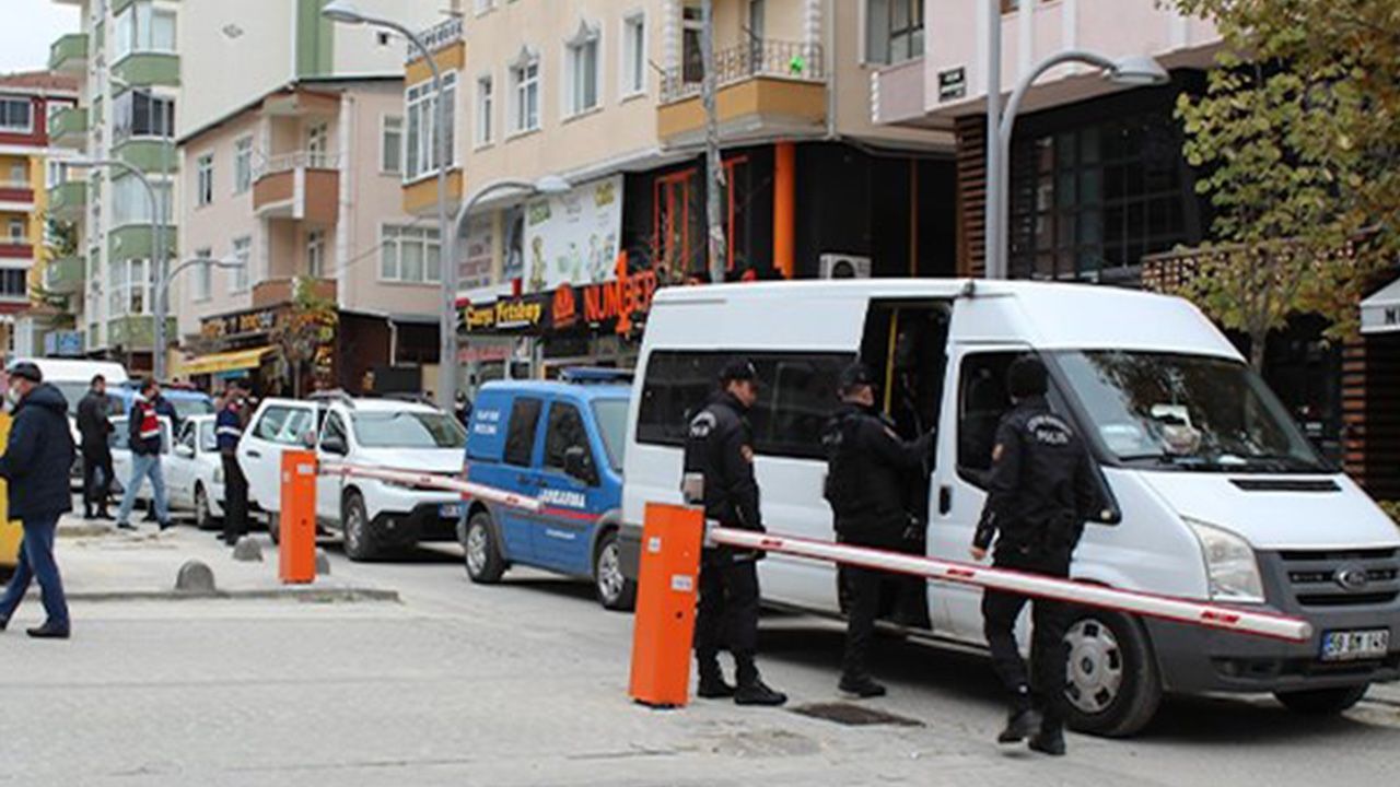 HDP Çerkezköy İlçe Başkanlığı'nda arama yapıldı