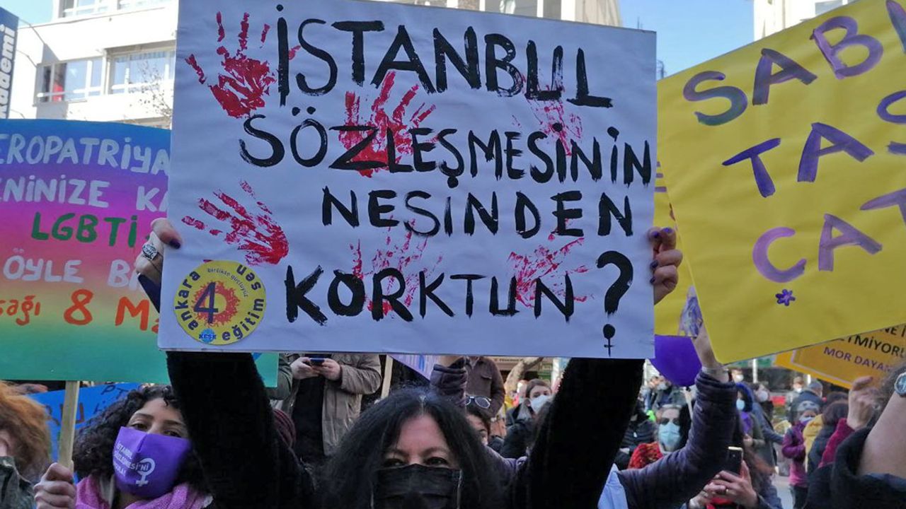 HDP'den bütçe görüşmelerinde 'İstanbul Sözleşmesi' eylemi