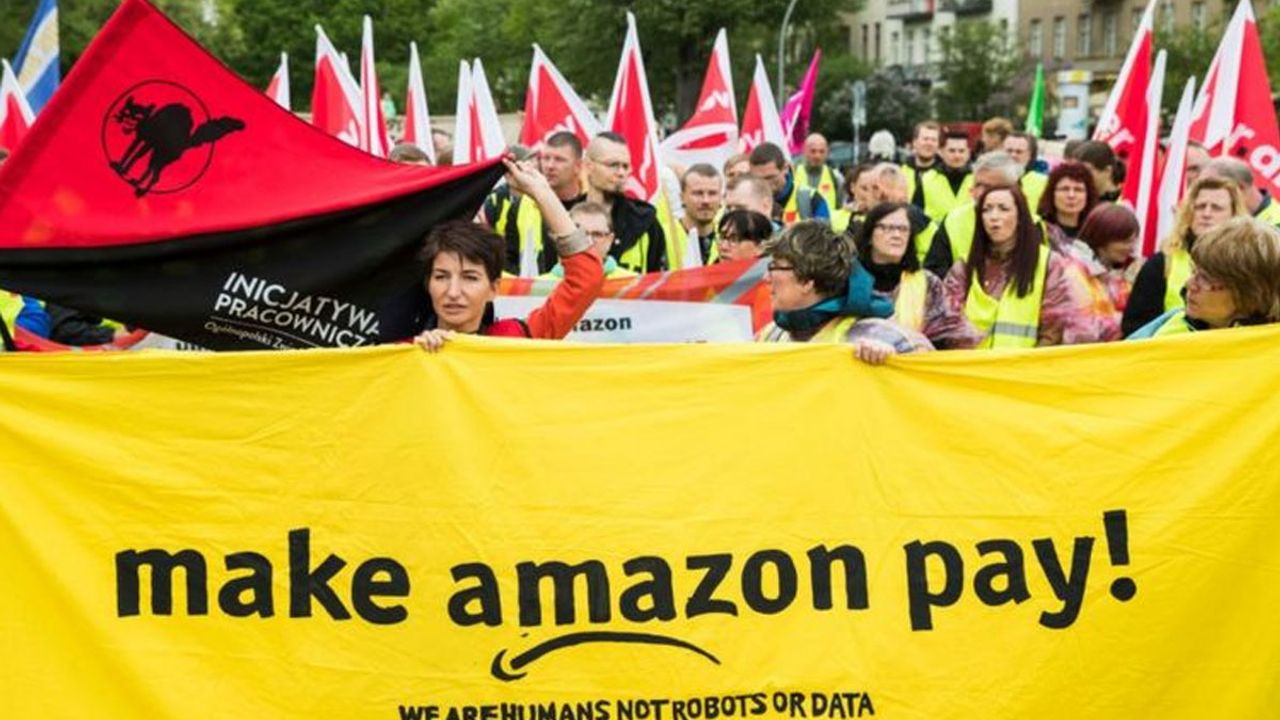 Black Friday: Amazon çalışanları 20 ülkede 'Kara Cuma' eylemleri yapıyor