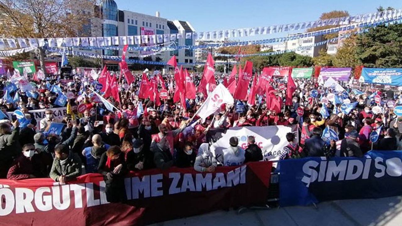 SOL Parti’den İstanbul'da ‘Devrimci Demokratik Cumhuriyet’ mitingi