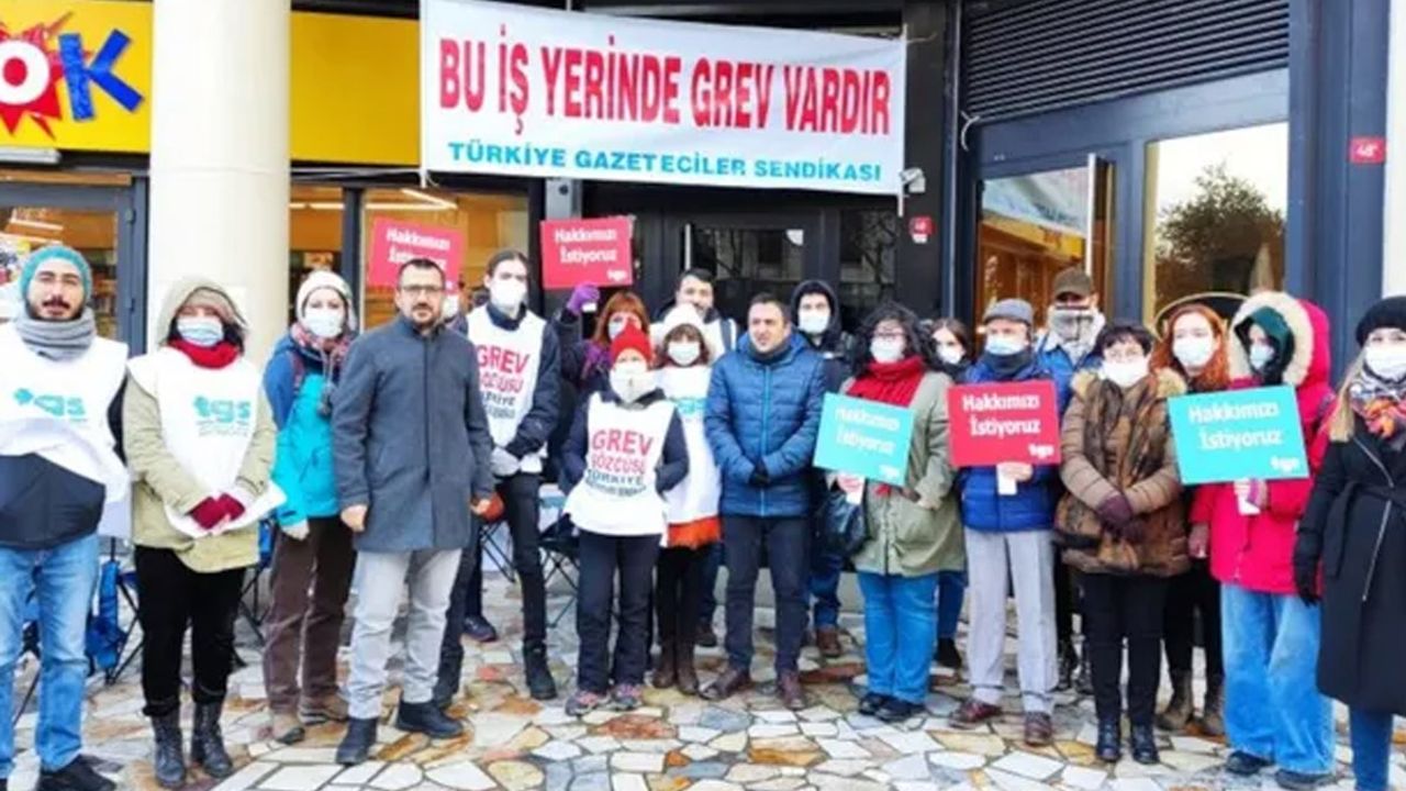 Evrensel Gazetesi'nden grevdeki BBC İstanbul çalışanlarına destek