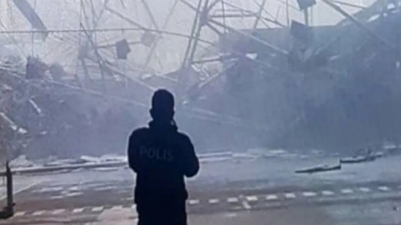 THY'nin İstanbul Havalimanı'ndaki tesisinin çatısı çöktü