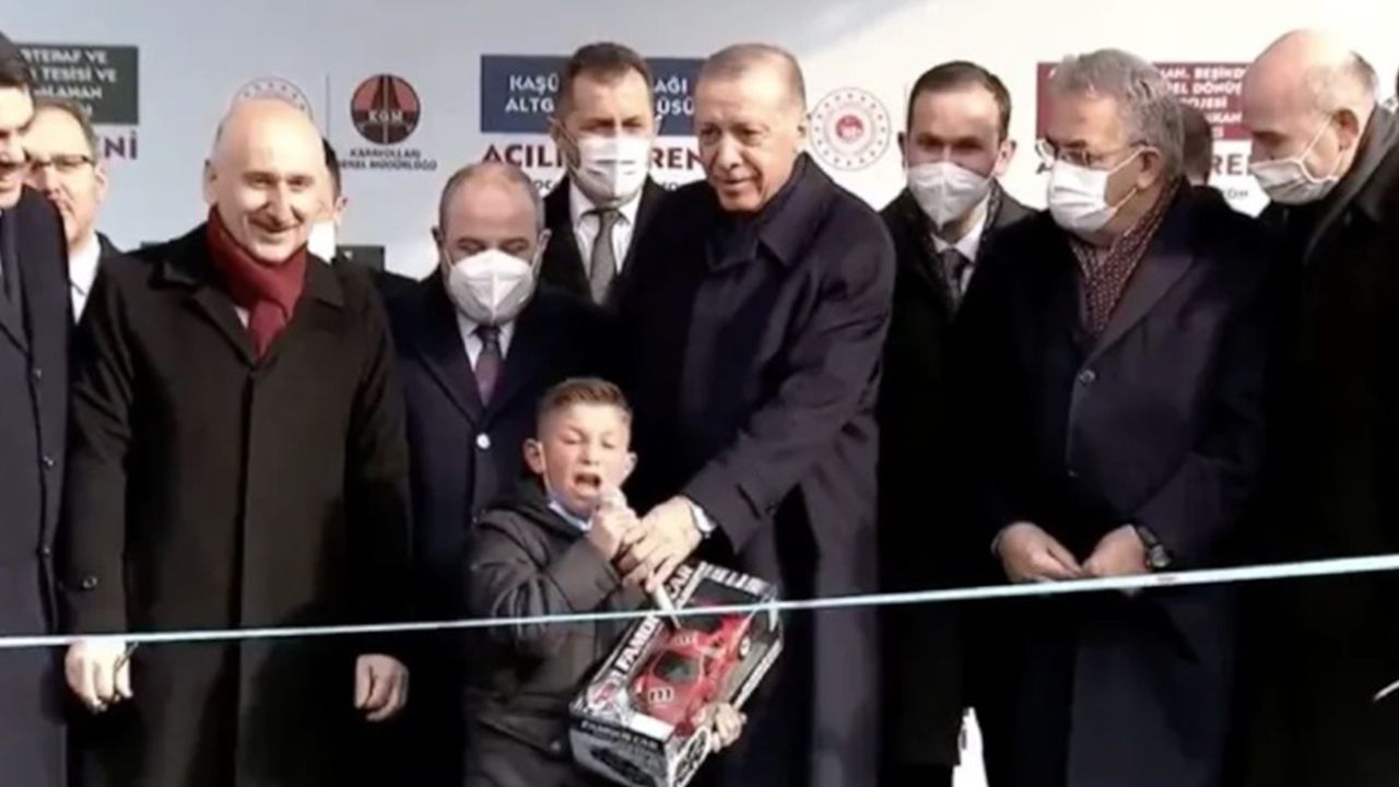Erdoğan'dan 'hain' diyen çocuk savunması