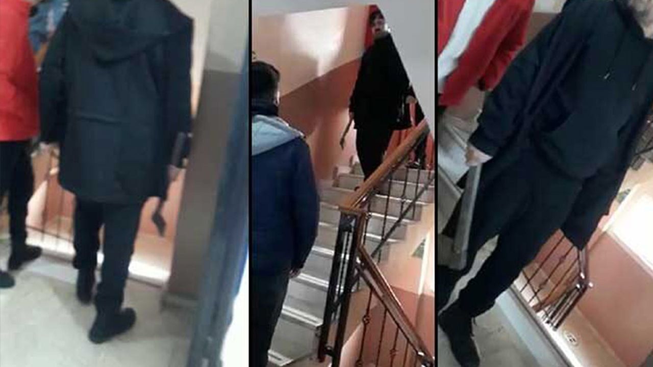 Gaziosmanpaşa'da baltayla okulu basan veli tekrar gözaltına alındı