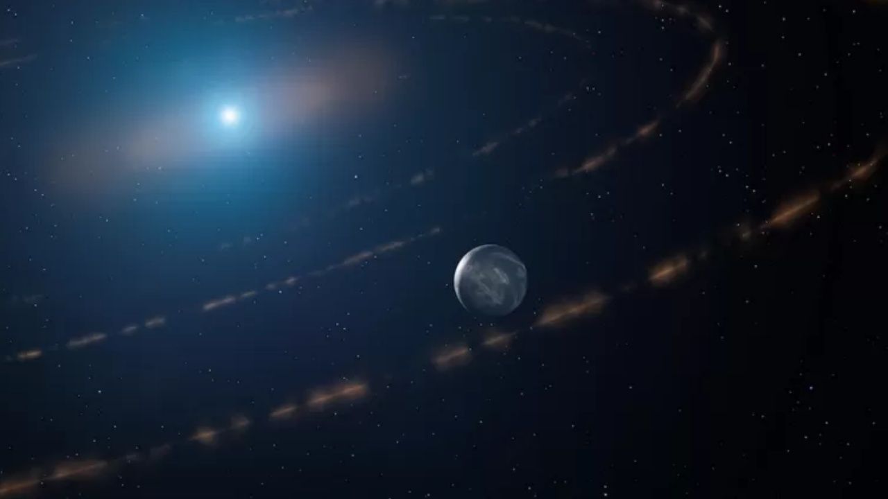 Sönmek üzere olan bir yıldızın yörüngesindeki gezegende yaşam olabilir