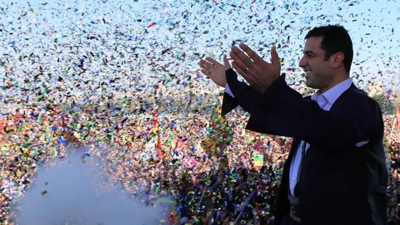 Demirtaş Newroz'u kutladı: Sesiniz Edirne'ye kadar ulaşıyor