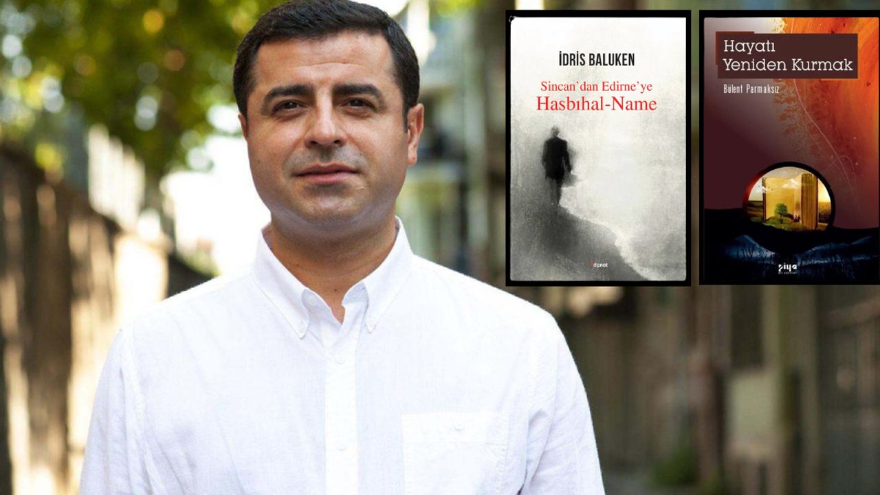 Demirtaş'tan kitap önerisi: Hapishanedeki iki değerli arkadaşımdan, iki değerli kitap
