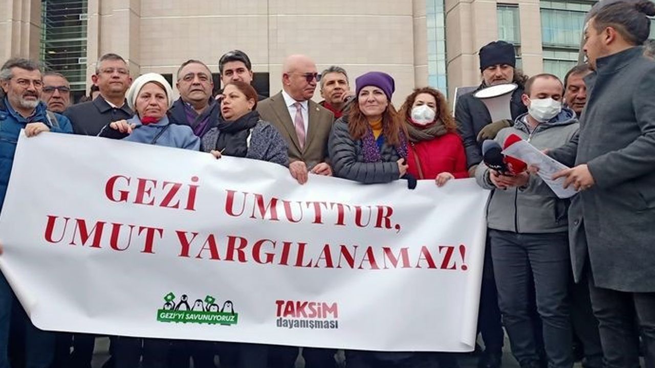 Gezi Davası'nda karar duruşması öncesi açıklama
