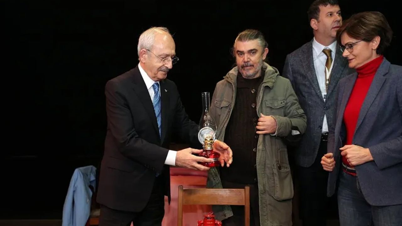 Kılıçdaroğlu'dan Moda Sahnesi'ni ziyaret: Kandil hediye etti