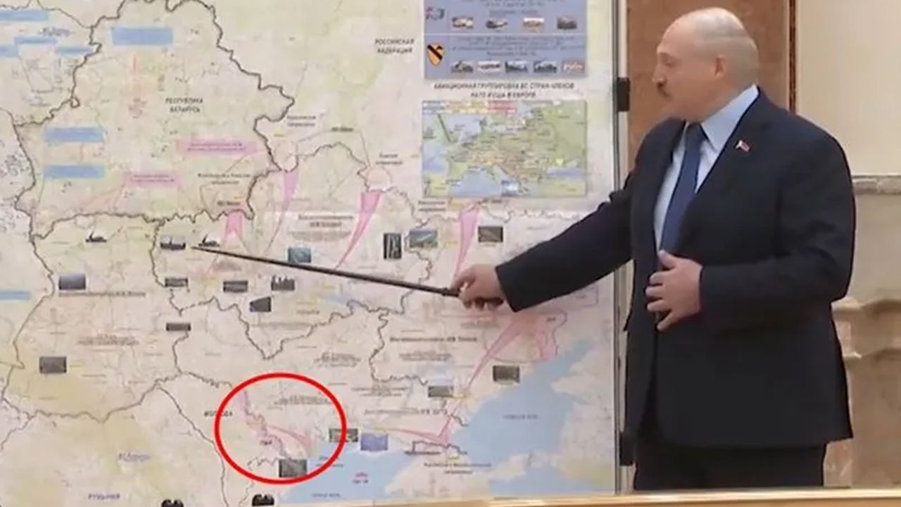 Lukaşenko 'işgal haritası'nı ifşa etti: Ukrayna'dan sonra sırada Moldova mı var?