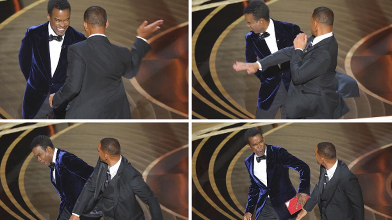 Oscar Ödül Töreni'nde Will Smith, Chris Rock'ı sahnede tokatladı