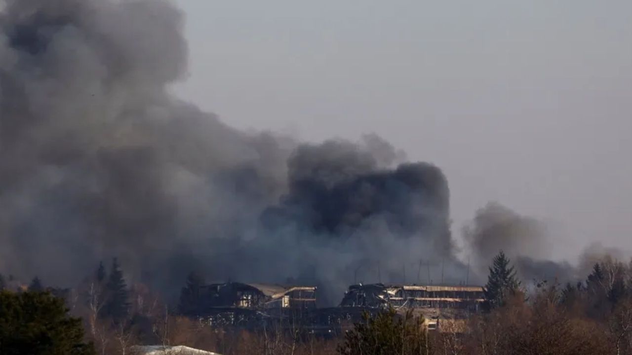 Lviv'de uçak onarım tesisine hava saldırısı