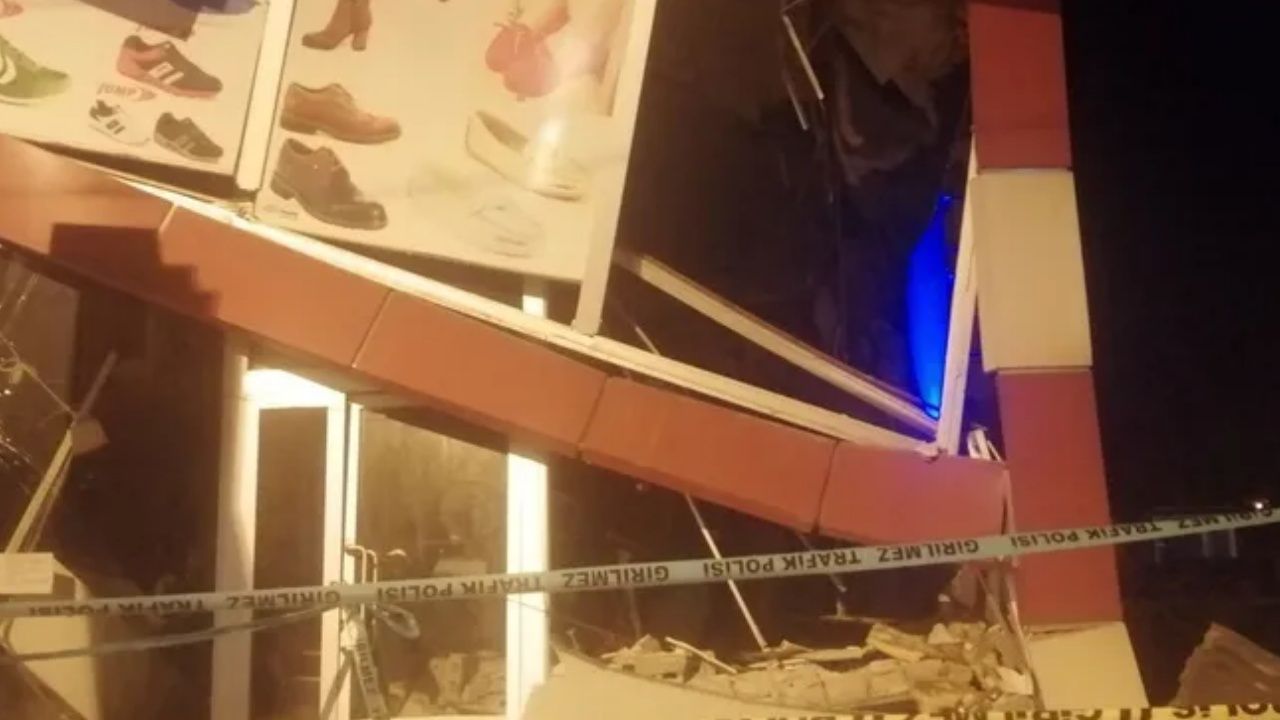 Van'da AVM çöktü: 6 kişi yaralandı