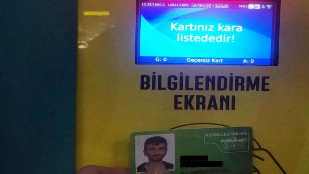 Bursa Büyükşehir Belediyesi, gazetecilerin ulaşım kartlarını iptal etti