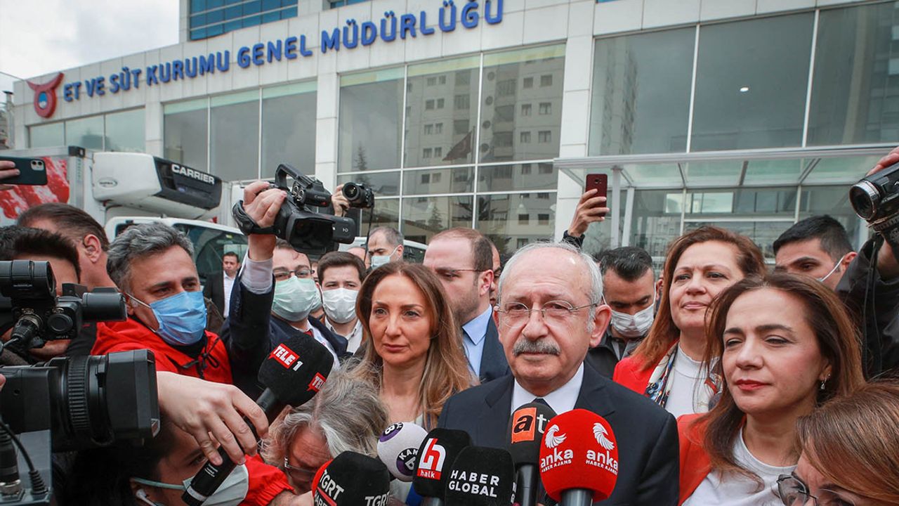 Et ve Süt Kurumu'ndan Kılıçdaroğlu açıklaması: Bakan ile görüşmeniz daha uygun olur dedik