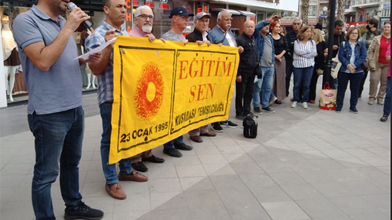 Kuşadası'nda Gezi Davası kararı protestosu