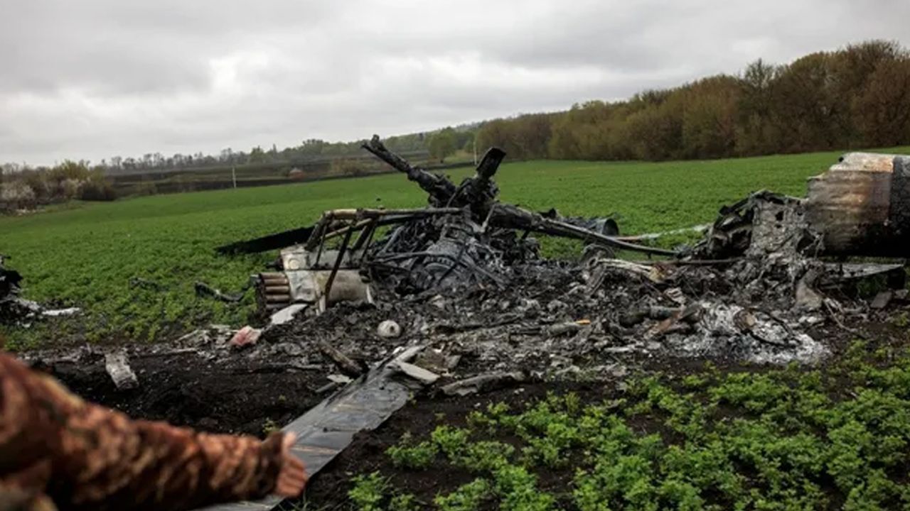 Rusya Savunma Bakanlığı: Ukrayna ordusuna ait savaş uçağı imha edildi