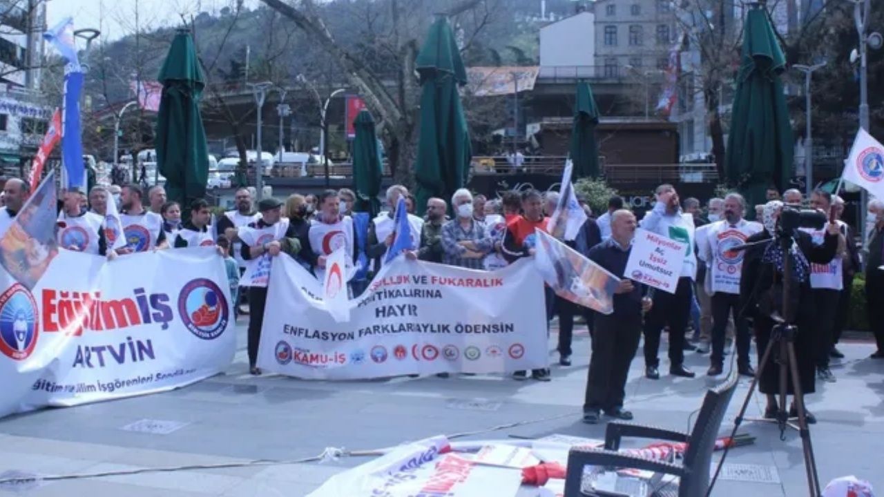 Trabzon'da zam protestosu