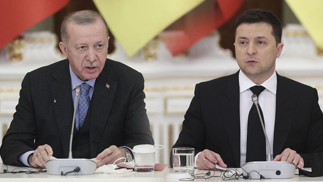 Cumhurbaşkanı Erdoğan ile Zelenski görüştü
