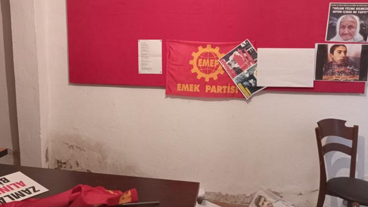 Emek Partisi Fındıklı ilçe binasına saldırı