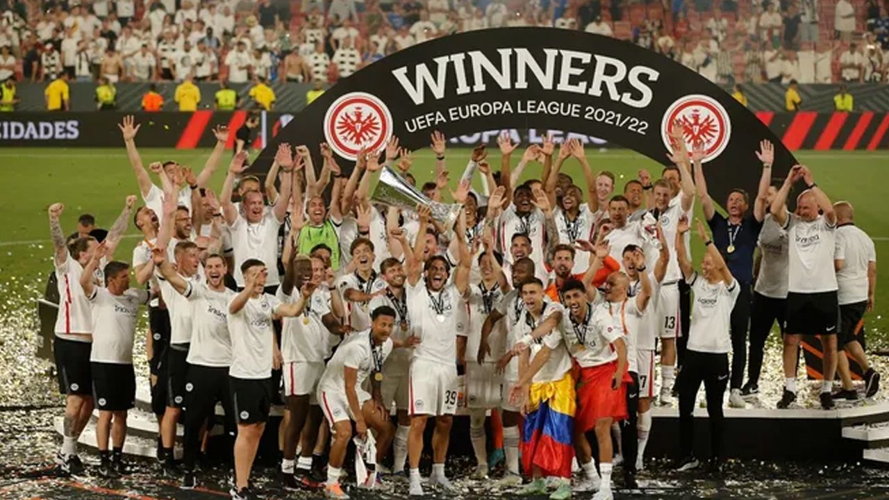 UEFA Avrupa Ligi'nde şampiyon Eintracht Frankfurt